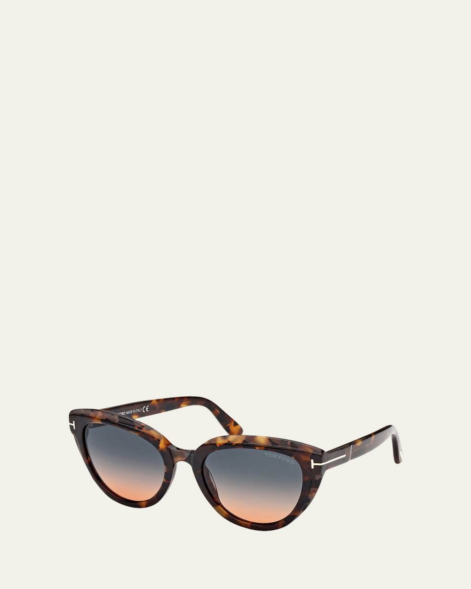 Tori Plastic Cat-Eye Sunglasses